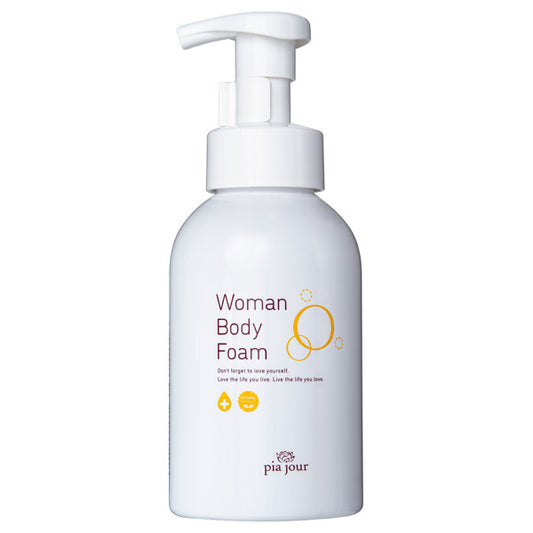 pia jour Woman Body Foam (Bergamot Moon), 400ml