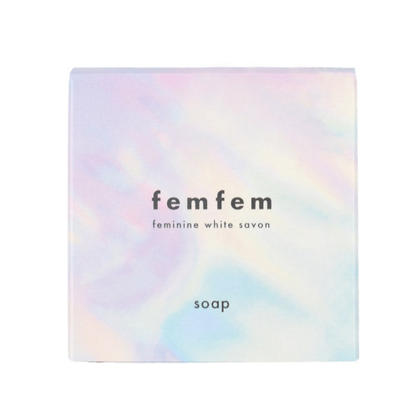 femfem Feminine White Savon (Soap), 60g