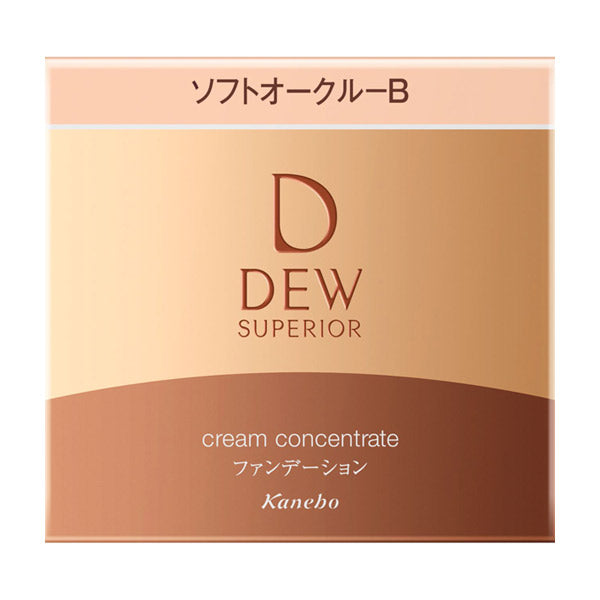 DEW Superior Cream Concentrate n, SPF23, PA++, Soft Oak Cruelty B, 30g