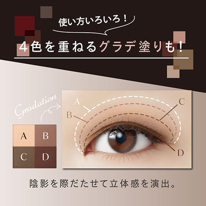 VISEE Nuance Matte Creator (004 Dusty Pink)