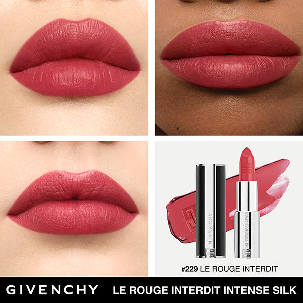GIVENCHY Rouge Interdit Silky, No.229 Rose Fine, 3.4g