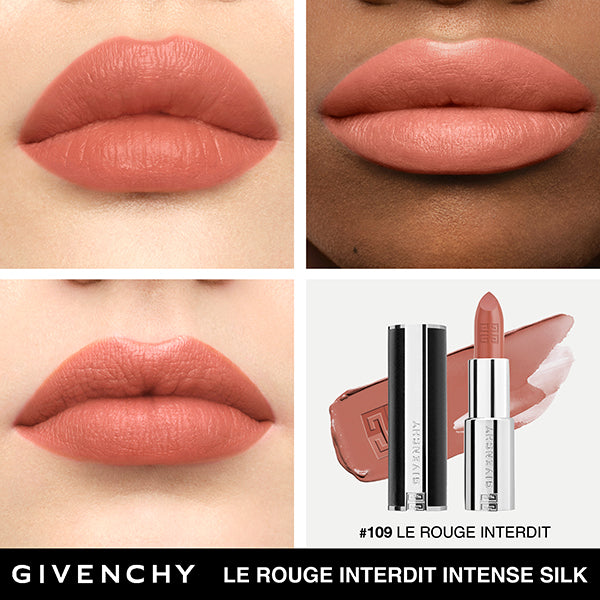 GIVENCHY Rouge Interdit Silky, No.109 Beige Sable, 3.4g