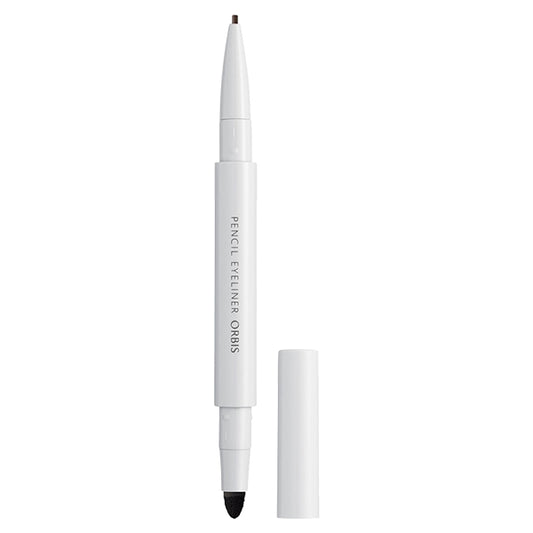 ORBIS Pencil eyeliner with holder, Brown, 0.07g, Fragrance-free