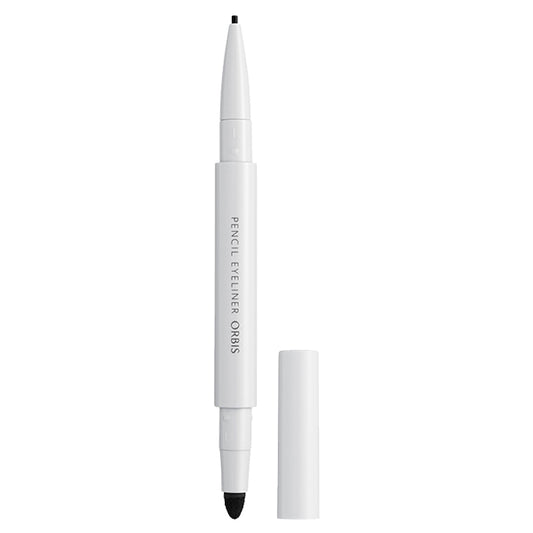 ORBIS Pencil eyeliner with holder, Black, 0.07g, Fragrance-free
