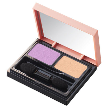Coordinating Eye Color, PU, BE07 (Lavender & Beige), Moist and smooth texture that blends seamlessly into the skin., Fragrance-free