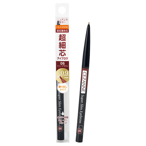 CEZANNE Ultra-fine tip eyebrow, 06 Berry Brown, 0.02g