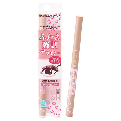 CEZANNE Double eyelid eyeliner, 30 Shadow pink, 0.6ml