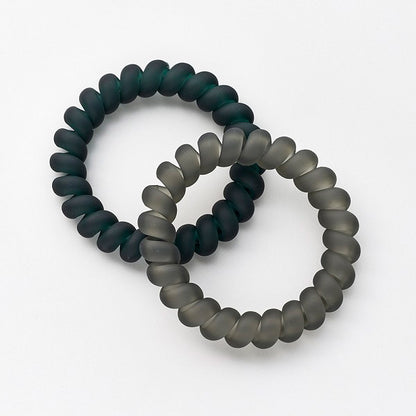 maPEPE Spring Hair Rubber (Matte Black)