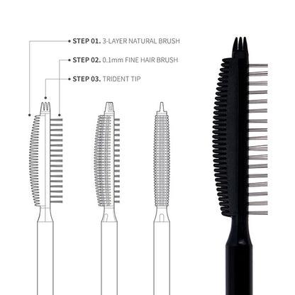 GLAMBUX DUPLEX MASCARA (Natural Black), 5g