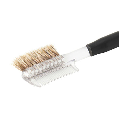 Chacott COSMETICS Eyebrow comb brush 080, Comb & brush width approx. 27mm, hair length approx. 40mm, total length approx. 150mm