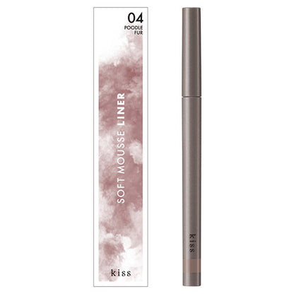 KiSS Soft Mousse Liner, 04 Poodle Fur, 0.35g