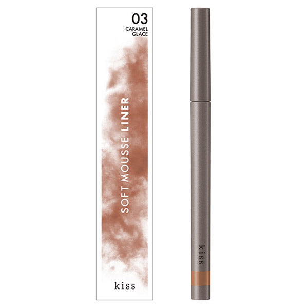 KiSS Soft Mousse Liner, 03 Caramel Glace, 0.35g
