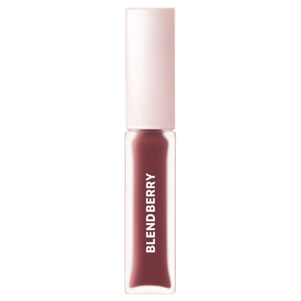 BLEND BERRY Mousse Touch Tint Lip, 006 (Plum Brown), 5.5g, Rich berry scent