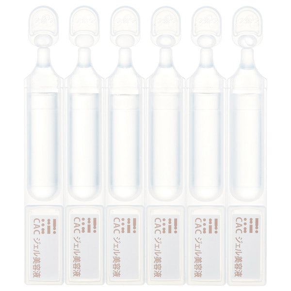 Gel serum, 1.2ml x 6 bottles x 10 bags, Non-sticky, Fragrance-free