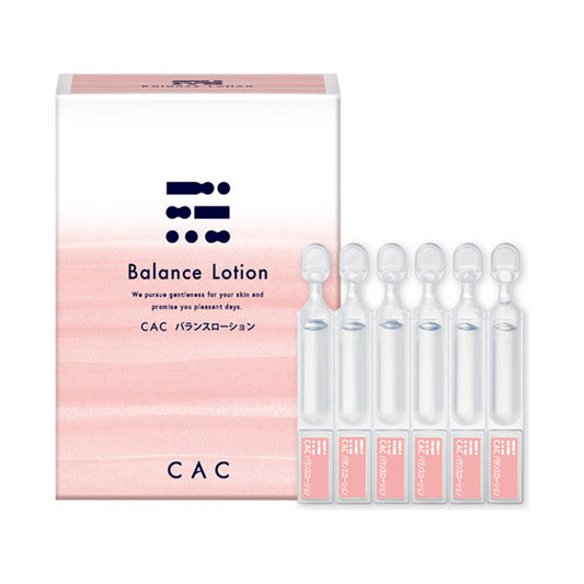 Balance Lotion, 1.2ml x 6 bottles x 10 bags, Moisturizing, Fragrance-free