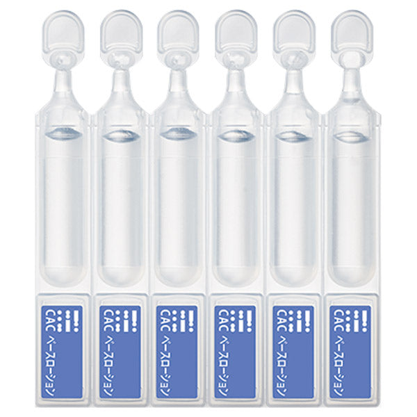 Base lotion, 1.2ml x 6 bottles x 10 bags, Unscented