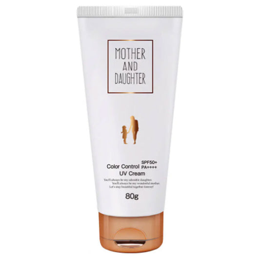 Mother & Daughter Color Control UV Cream SPF50+ (Pink Beige), 80g