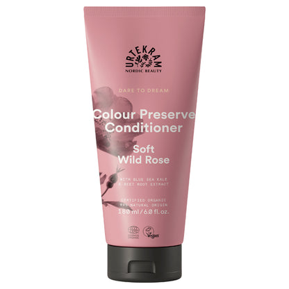 Urtekram Organic Color & Damage Care Conditioner, 180ml (Rose)