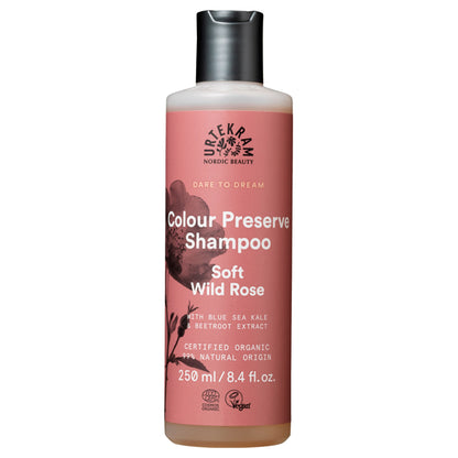 Organic Color & Damage Care Shampoo, 250ml, Rose