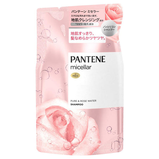 PANTENE Micellar Rose Shampoo Refill, 350ml