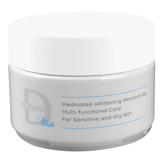 Medicated Atopia D Whitening Moisturizing Milk Gel, 90g, Non-sticky and refreshing.