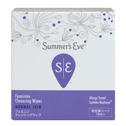 Summer's Eve Feminine Cleansing Wipes Normal Skin