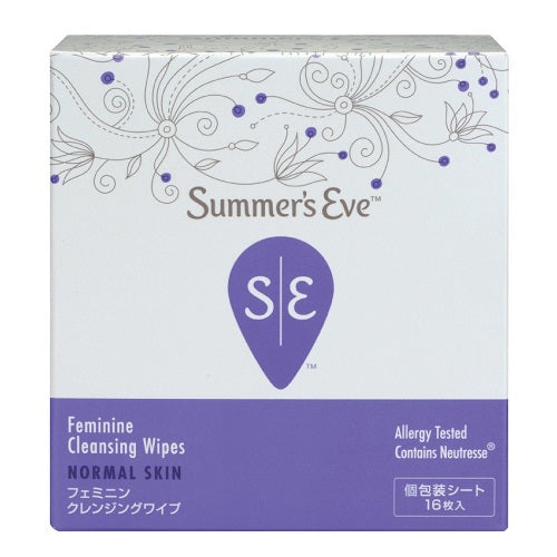 Summer's Eve Feminine Cleansing Wipes Normal Skin