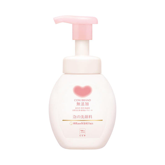 COW BRAND MUTENKA Additive-Free Foaming Facial Cleanser (Pump), 160ml