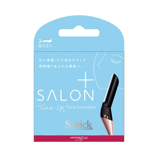 Schick Hydro Silk Salon Plus Tone Up Face Smoother Replacement Blades