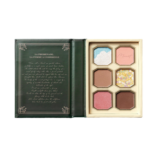 MilleFee Painting Eyeshadow Palette, 04 Woman with Parasol, 6g