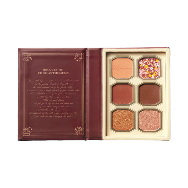 MilleFee Painting Eyeshadow Palette, 02 Bouquet, 6g