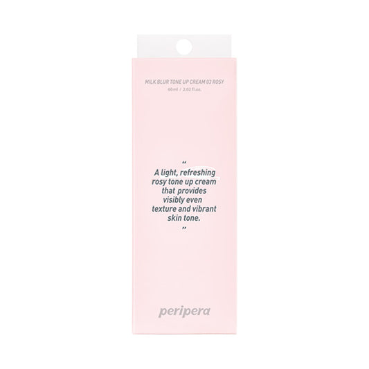 PERIPERA Milk Blur Tone Up Cream, SPF50+ PA+++, Tube type, 03 Rosy, 60ml