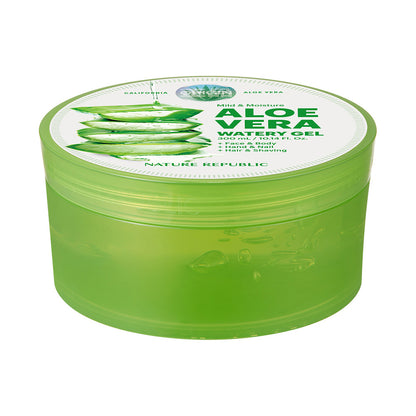 NATURE REPUBLIC Mild & Moisture Aloe Gel, Jar, 300ml