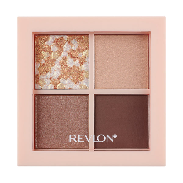 Revlon Dazzle Eyeshadow Quad (001 Glazing Brown)