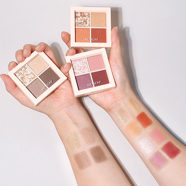 Revlon Dazzle Eyeshadow Quad (001 Glazing Brown)