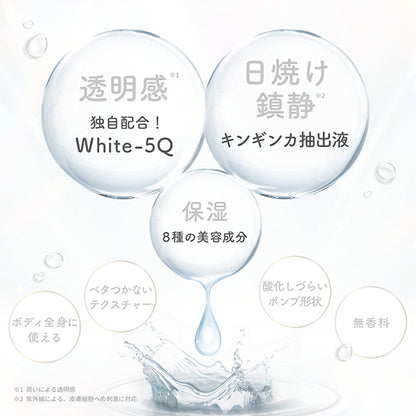 Shironosakura. White Jewelry Hand & Body Serum [Quiet] Yukimiso, 30ml