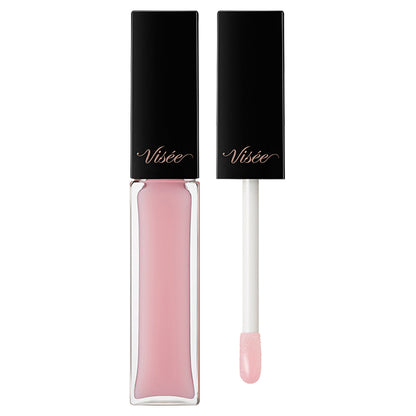 VISEE Essence Lip Plumper, SP001 Sheer Pink, 5.5ml, Vanilla Mint
