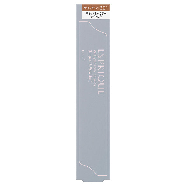 ESPRIQUE W Eyebrow Styler Liquid & Powder (BR301 Light Brown), 1