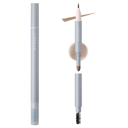 W Eyebrow Styler (Liquid & Powder), BR300 Brown, 1