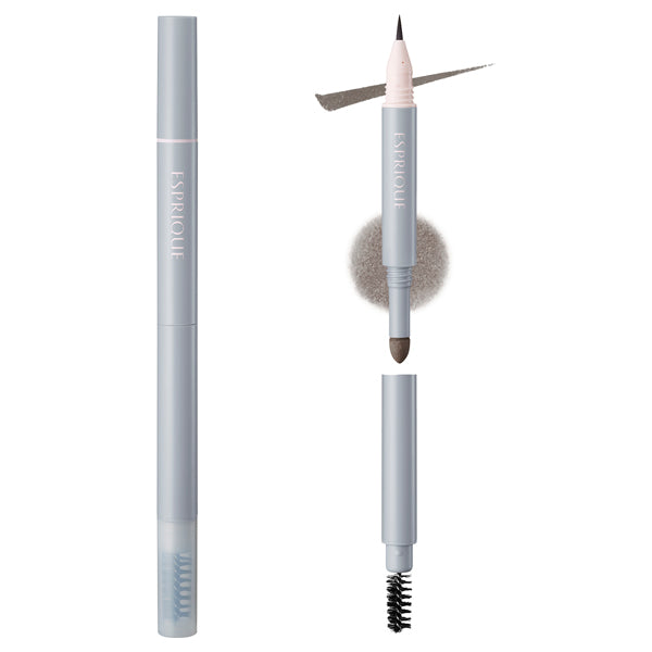 W Eyebrow Styler (Liquid & Powder), GY002 Gray, 1