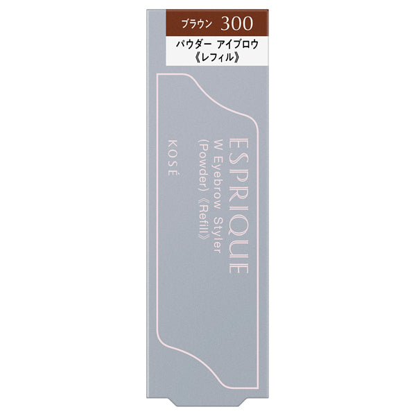 ESPRIQUE W Eyebrow Styler Powder Refill (BR300 Brown), 1