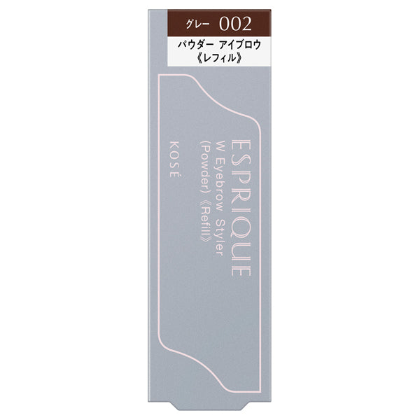 ESPRIQUE W Eyebrow Styler Powder Refill (GY002 Gray), 1