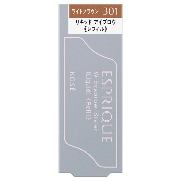 ESPRIQUE W Eyebrow Styler Liquid Refill (BR301 Light Brown), 1