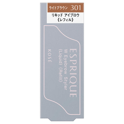 ESPRIQUE W Eyebrow Styler Liquid Refill (BR301 Light Brown), 1