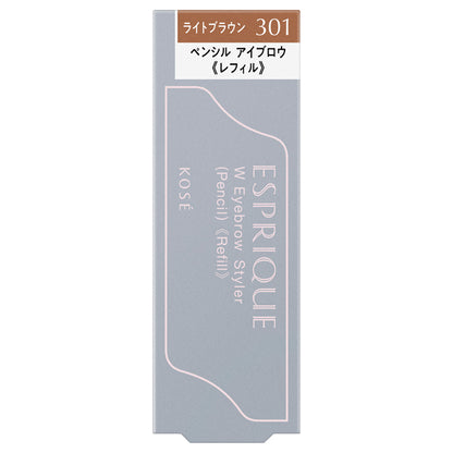 ESPRIQUE W Eyebrow Styler Pencil Refill (BR301 Light Brown), 1