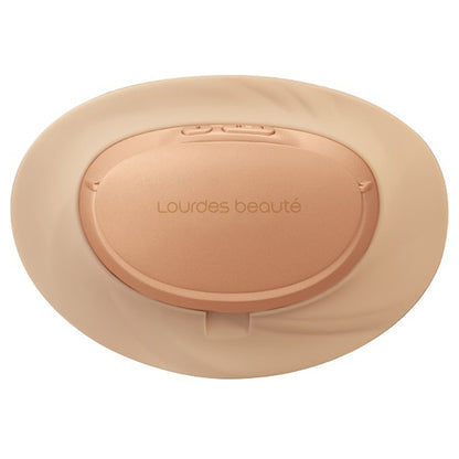 Lourdes Beaute Femme On Tech EMS Heating Plate, Nude Pink, W120 x L85 x H30mm