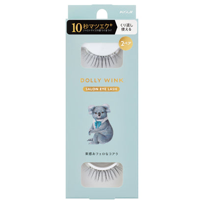 Dolly Wink Salon Eyelashes, No.15 Bundled Koala, 2 Pairs