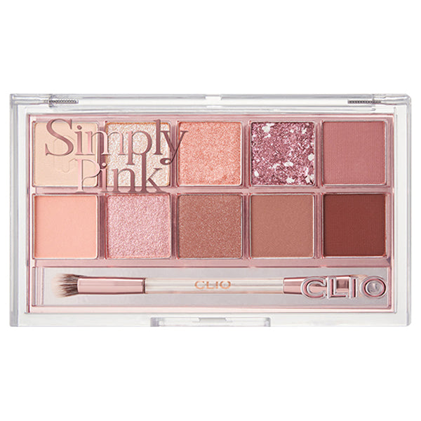 CLIO Pro Eye Palette, 01 Simply Pink, 0.6gX10
