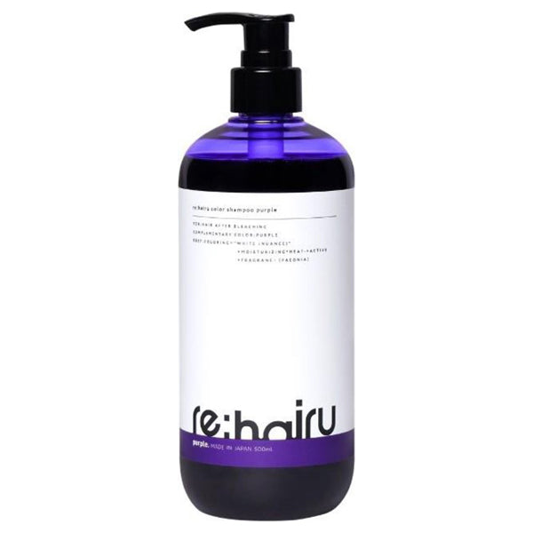re:hairu Color Shampoo (Purple), 500ml