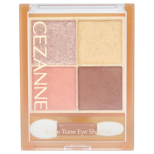 CEZANNE Beige Tone Eyeshadow, 04 Mimosa Beige, 4.3g